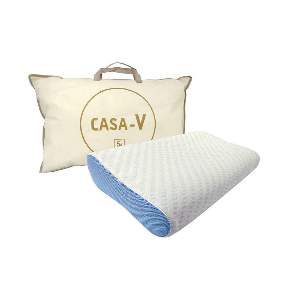 CASA-V - 備長碳感溫記憶枕 | Bamboo Memory Foam Pillow