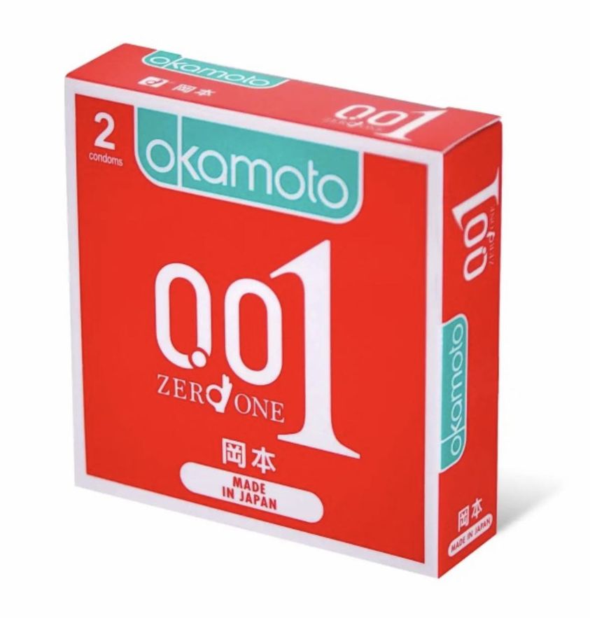 Okamoto 岡本安全套 0.01 水性聚氨酯/超潤滑 (2片裝) | Okamoto 0.01 Hydro Polyurethane Rich Lubricative/ PU Condom (2 Pieces)